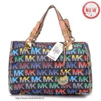 michael kors grayson logo groot zwart multicolor boekentassen Style Tassen ly494604